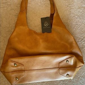 Street Level Peter Shoulder Bag- Mustard